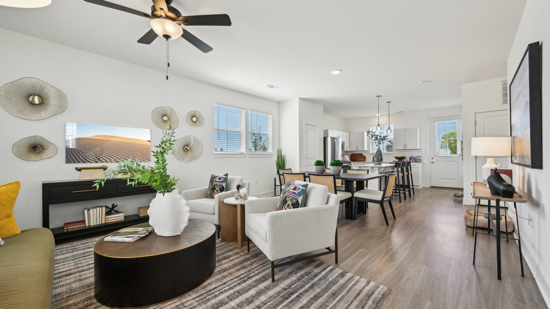 Avanterra Black Forest Model - Kitchen and Living Room