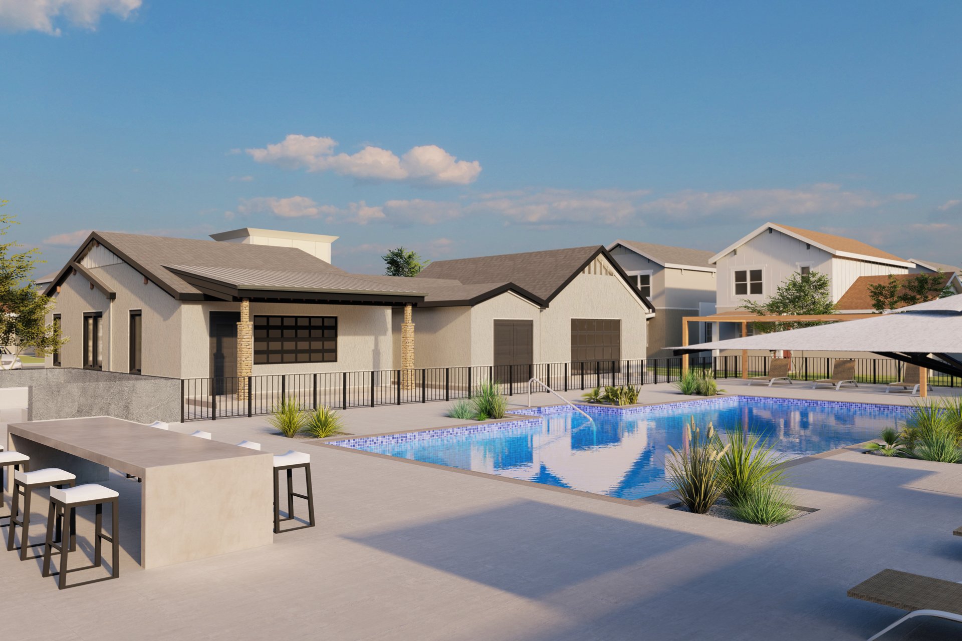 Avanterra Queen Creek Single Family Rental Homes Resort Stye Pool